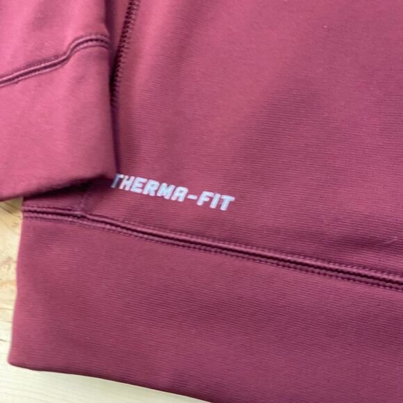 Minnesota Golden Gophers Sweatshirt Medium Maroon Crewneck Football Nike Therma - Picture 5 of 12